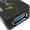 Techly ICUR30200G USB kabelis USB 3.2 Gen 1 (3.1 Gen 1) 20 m USB A juodas