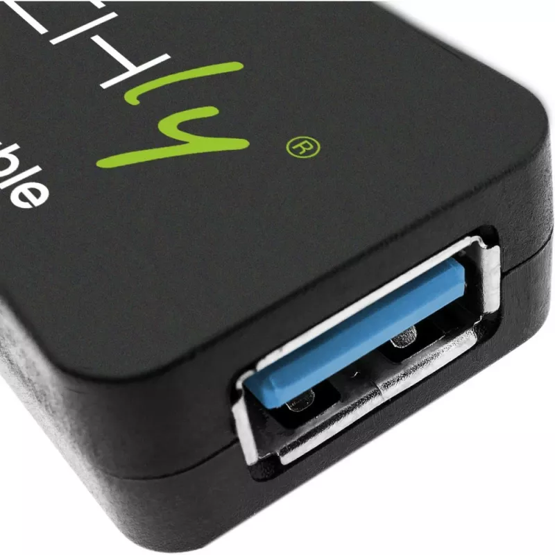Techly ICUR30200G USB kabelis USB 3.2 Gen 1 (3.1 Gen 1) 20 m USB A juodas