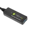 Techly ICUR30200G USB kabelis USB 3.2 Gen 1 (3.1 Gen 1) 20 m USB A juodas