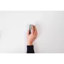 BakkerElkhuizen Grip pelė belaidė, dešiniarankė, vertikalaus dizaino, optinė, RF belaidė, 1600 DPI, juoda, sidabrinė