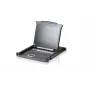 ATEN 19 colių LCD konsolė (USB - PS/2 VGA), 48,3 cm (19 colių), LCD, PS/2, PS/2, VGA, JAV anglų