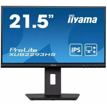 iiyama ProLite XUB2293HS-B3 kompiuterio monitorius 54,6 cm (21,5 colio) 1920 x 1080 pikseliai Full HD LED juodas