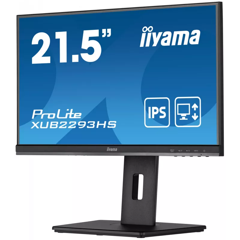 iiyama ProLite XUB2293HS-B3 kompiuterio monitorius 54,6 cm (21,5 colio) 1920 x 1080 pikseliai Full HD LED juodas