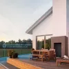 IP apsaugos kamera TP-Link VIGI 3MP lauko kulkos formos tinklo kamera, 3 MP, 30 fps, 30 m naktinio matymo, laidinė, balta