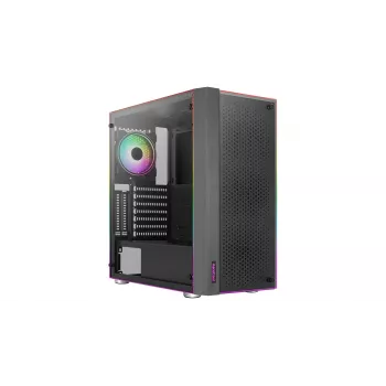 Aerocool Skribble Midi Tower juoda