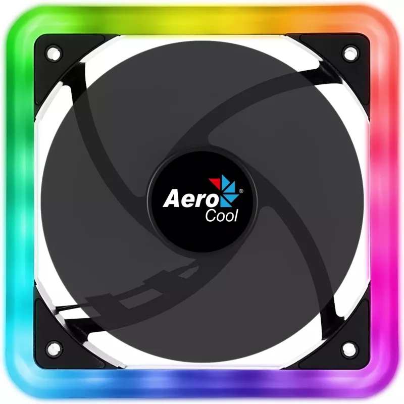 Aerocool Edge 14 Kompiuterio korpuso ventiliatorius 14 cm Juoda