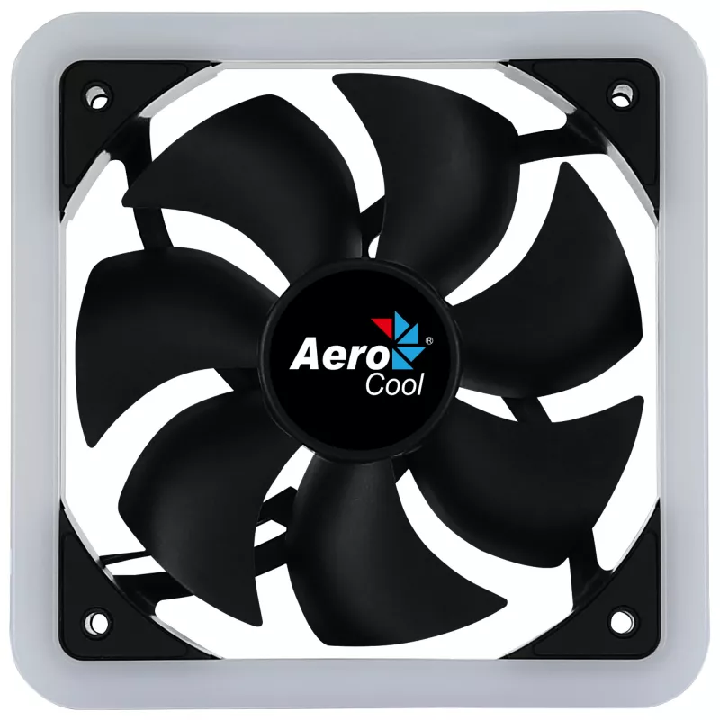 Aerocool Edge 14 Kompiuterio korpuso ventiliatorius 14 cm Juoda