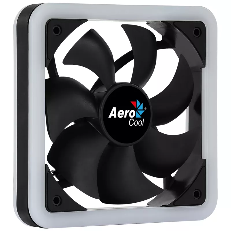Aerocool Edge 14 Kompiuterio korpuso ventiliatorius 14 cm Juoda