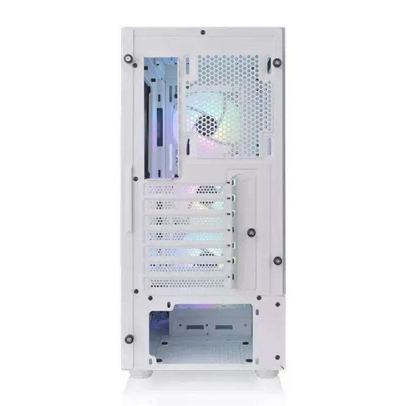 PC korpusas Thermaltake View 200 TG Snow ARGB Midi Tower balta