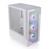 PC korpusas Thermaltake View 200 TG Snow ARGB Midi Tower balta
