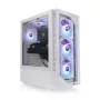 PC korpusas Thermaltake View 200 TG Snow ARGB Midi Tower balta