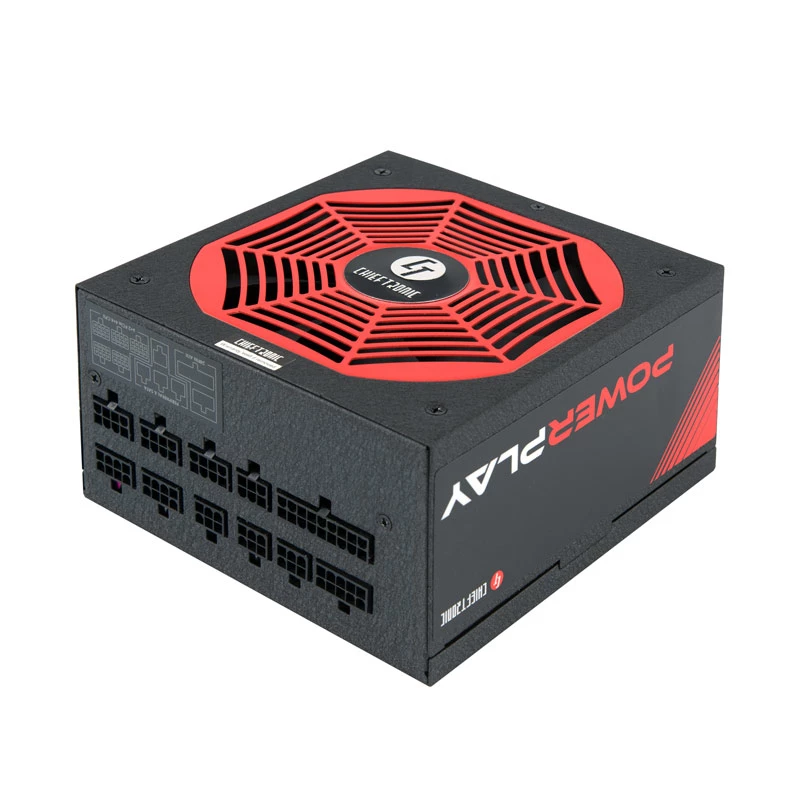Chieftec GPU-1200FC maitinimo blokas 1200 W 20+4 kontaktų ATX ATX Juoda, Raudona