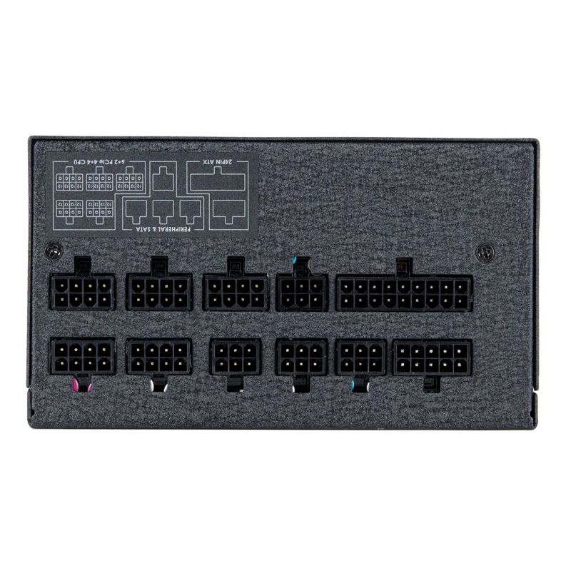 Chieftec GPU-1200FC maitinimo blokas 1200 W 20+4 kontaktų ATX ATX Juoda, Raudona