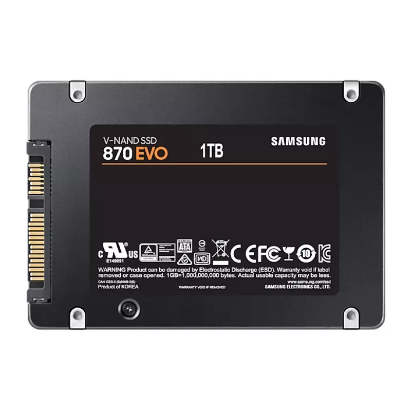 Samsung 870 EVO 1 TB 2,5 colio Serial ATA III V-NAND MLC
