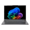 Acer Aspire 16 AI A16-52M-55DS Nešiojamasis kompiuteris, Intel Core Ultra 5 226V, 16GB LPDDR5x, 512GB SSD, 16 colių WUXGA Ekranas, Windows 11 Home, Pilka