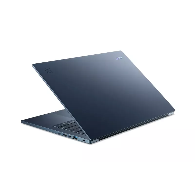 Acer Aspire 14 AI A14-11M-X0Q0 Nešiojamasis kompiuteris, 14 colių WUXGA, Snapdragon X1-26-100, 32 GB RAM, 1 TB SSD, Windows 11 Home, Mėlynas