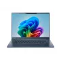 Acer Aspire 14 AI A14-11M-X0Q0 Nešiojamasis kompiuteris, 14 colių WUXGA, Snapdragon X1-26-100, 32 GB RAM, 1 TB SSD, Windows 11 Home, Mėlynas