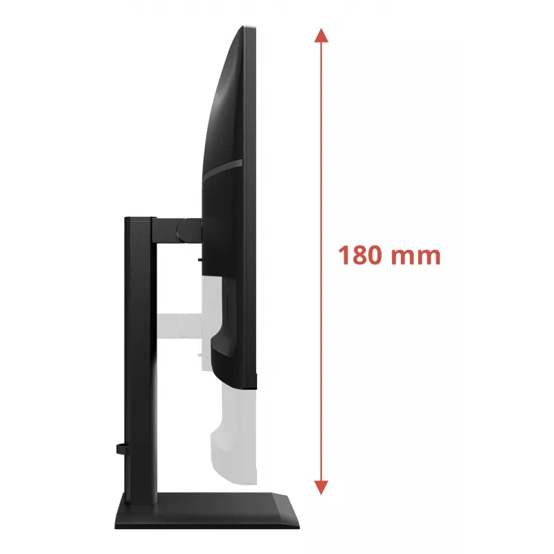 AOC E4 Q32E4U kompiuterio monitorius 80 cm (31,5 col.) 2560 x 1440 pikselių Quad HD LED juodas