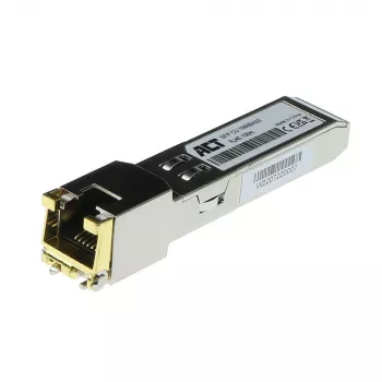 ACT SFP 1000Base varinis RJ45 siųstuvas-imtuvas, koduotas HP / HPE / Aruba / Procurve / H3C (J8177A/J8177B/J8177C/J8177D)