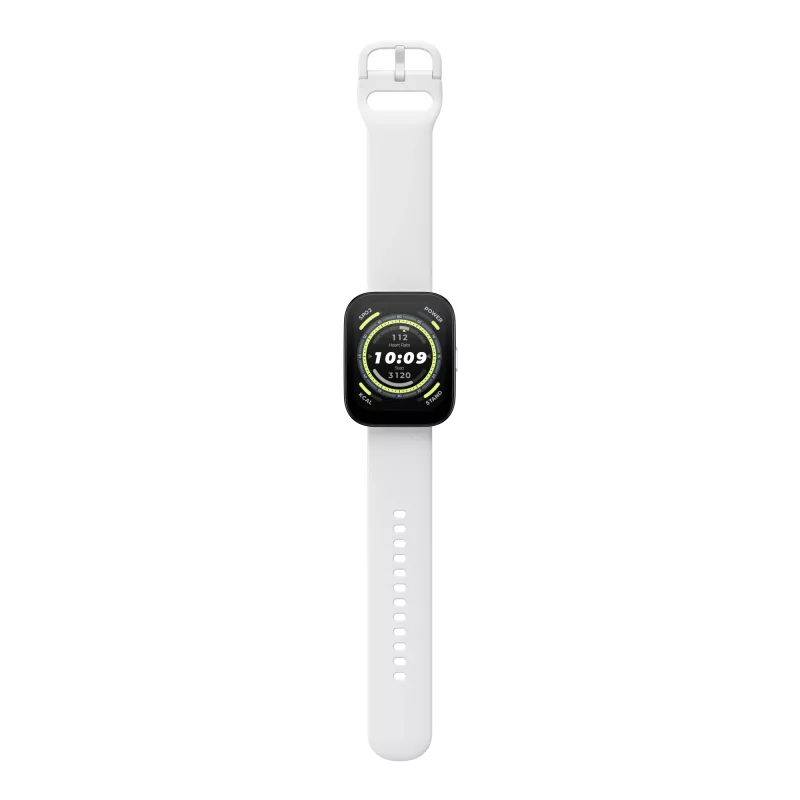 Amazfit Bip 5 4,85 cm (1,91 colio) TFT 45,9 mm Skaitmeninis 320 x 380 pikselių Liečiamas ekranas Baltas GPS (palydovas)