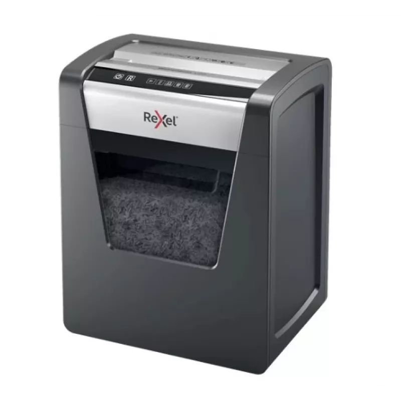 Rexel Momentum M510 mikro pjovimo popieriaus smulkintuvas P5, mikro pjovimas, 2 x 15 mm, 23 l, 250 lapų, 58 dB, mygtukai