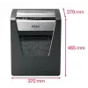 Rexel Momentum M510 mikro pjovimo popieriaus smulkintuvas P5, mikro pjovimas, 2 x 15 mm, 23 l, 250 lapų, 58 dB, mygtukai
