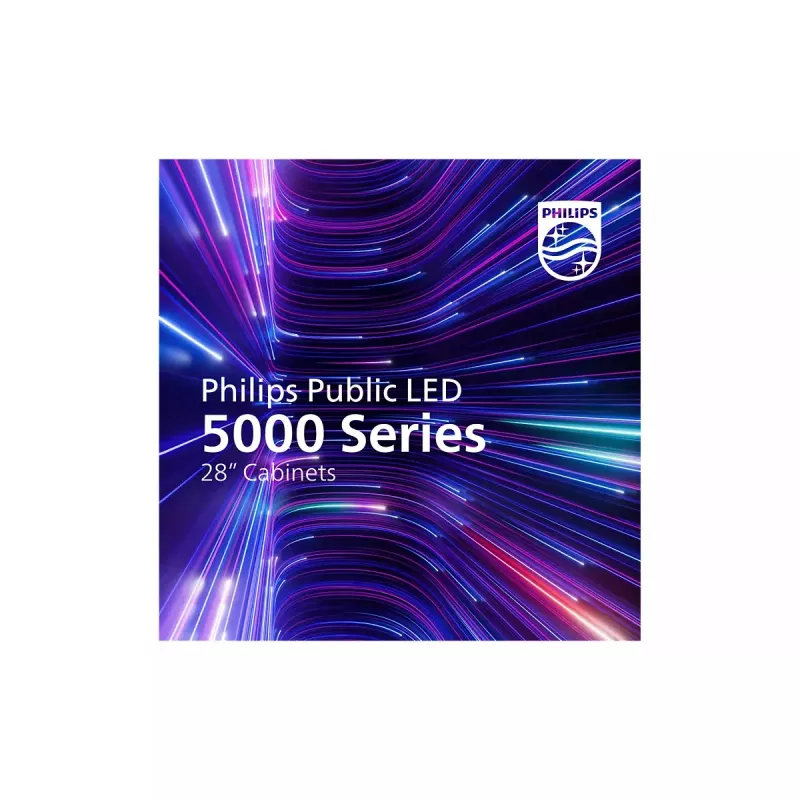 Philips 5000 series 28HDL5000PP/00 Skaitmeninės iškabos ekranas Plokščiapanelis skaitmeninės iškabos ekranas 71,1 cm (28 coliai) LED Juoda
