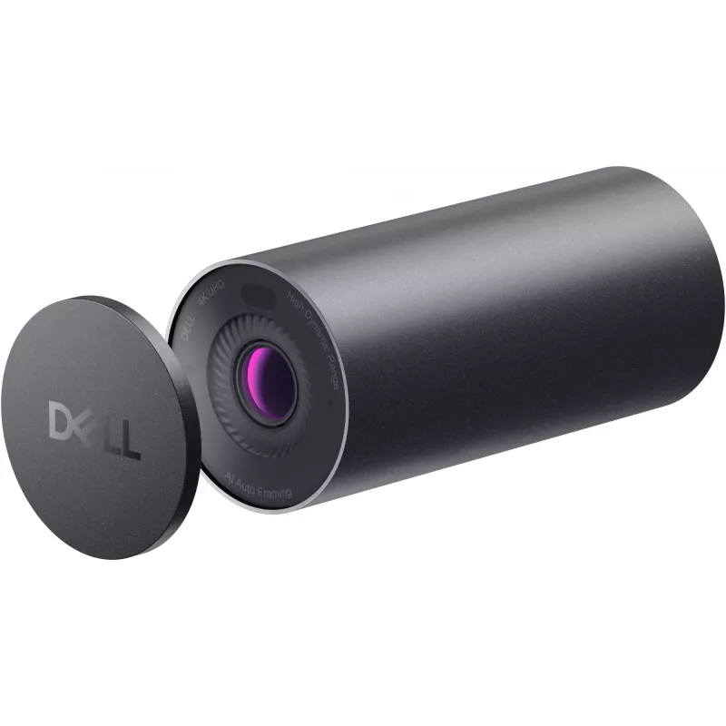 DELL WB7022 internetinė kamera 8.3 MP 3840 x 2160 pikselių USB juoda
