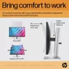 HP E24 G5 FHD PVC Free Monitor, 60,5 cm (23,8 colio), 1920 x 1080 pikselių, Full HD, LCD, 5 ms, juoda, sidabrinė