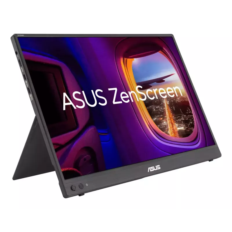 Nešiojamasis monitorius ASUS ZenScreen MB16FC 16 colių (40,6 cm) WUXGA 1920×1200 IPS LCD, 5 ms, 300 cd/m², 1000:1, juodas