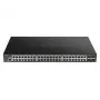D-Link 48 prievadų gigabitinio išmaniojo valdomo komutatoriaus su 4 x 10G SFP+, 370 vatų