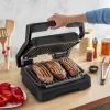 Kontaktinis grilis Tefal OptiGrill 2in1 GC7728 2100W juodas