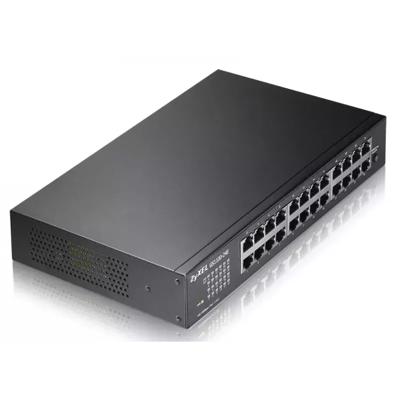 Switch Zyxel GS1100-24E Juoda