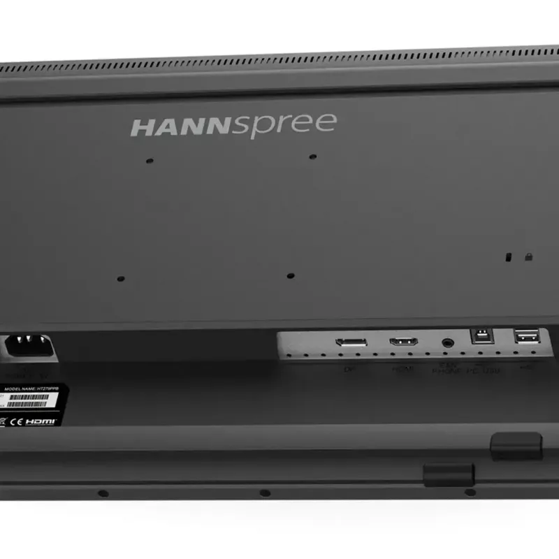 Monitorius HANNspree HT279PPB 27 colių (68,6 cm) Full HD 1920x1080 LED ADS, 5 ms, 178° žiūrėjimo kampai, įmontuoti garsiakalbiai, VESA, juodas