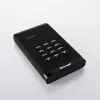 iStorage diskAshur³ 5 TB juodas | Saugus nešiojamasis standusis diskas | FIPS 140-3 3 lygio reikalavimus atitinkantis | Common Criteria EAL 5+ | Apsaugotas PIN kodu | AES-XTS 256 bitų aparatinė šifravimo sistema | GDPR, TAA atitinkantis | Atsparus dulkėms/vandeniui |