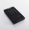 iStorage diskAshur³ 5 TB juodas | Saugus nešiojamasis standusis diskas | FIPS 140-3 3 lygio reikalavimus atitinkantis | Common Criteria EAL 5+ | Apsaugotas PIN kodu | AES-XTS 256 bitų aparatinė šifravimo sistema | GDPR, TAA atitinkantis | Atsparus dulkėms/vandeniui |