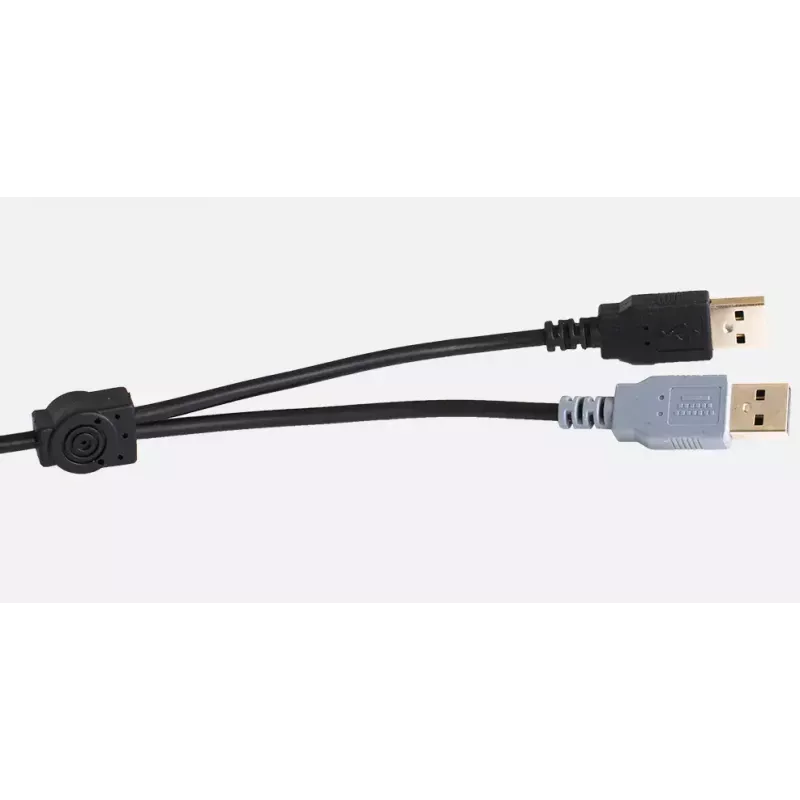 Klaviatūra LogicKeyboard LKB-PSO3-A2PC-DE — Pilno dydžio USB QWERTZ vokiška, 108 klavišai, LED foninis apšvietimas, 1,8 m laidas