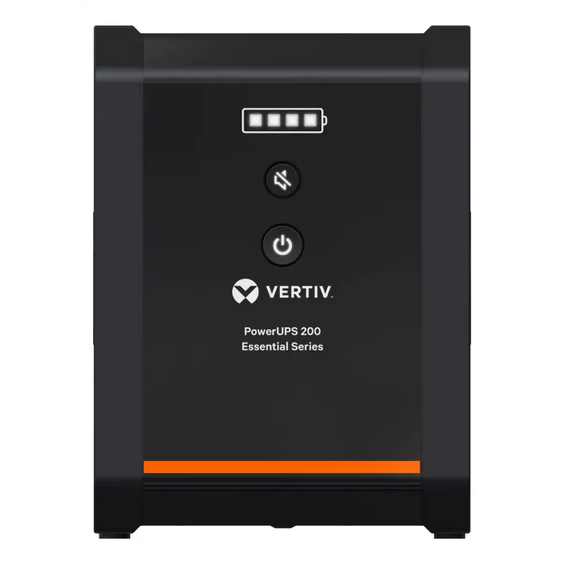 Vertiv PowerUPS 200 Essential PSA6E-1600IT-SCH, 1600VA/925W, linijinis-interaktyvus, 1,6 kVA, 925 W, sinusinė, 140 V, 290 V