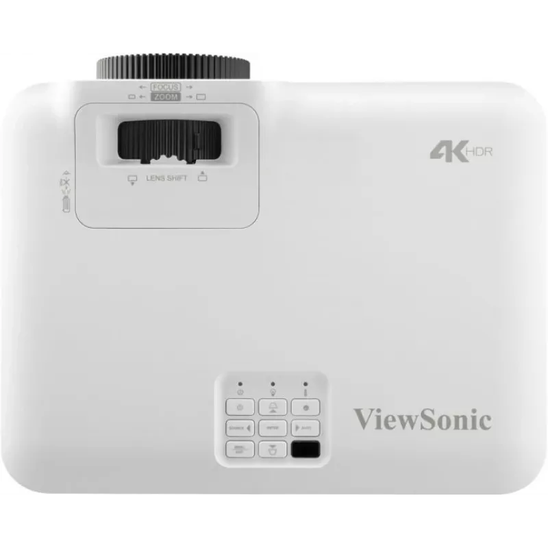Viewsonic V554K duomenų projektorius Ultra trumpo nuotolio projektorius 3500 ANSI liumenų 3LCD UHD 4K (3840x2160) 3D Balta