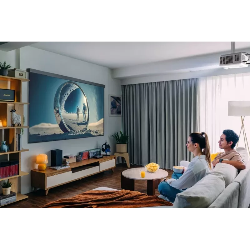 Viewsonic V554K duomenų projektorius Ultra trumpo nuotolio projektorius 3500 ANSI liumenų 3LCD UHD 4K (3840x2160) 3D Balta
