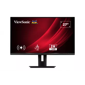 Viewsonic VG Series 27 colių 1440p ergonomiškas IPS monitorius, 68.6 cm (27 coliai), 2560 x 1440 pikseliai, Quad HD, LED, 5 ms, juodas