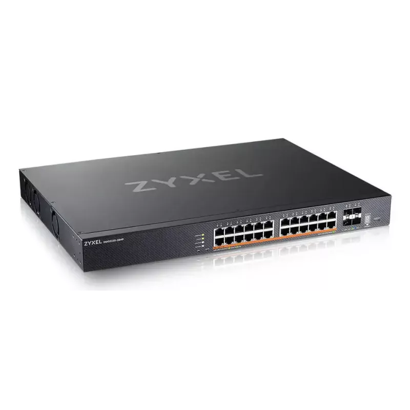 Zyxel XMG2230-28HP Valdomas L2/L3 2.5G Ethernet (100/1000/2500) Power over Ethernet (PoE) 1U Juoda
