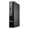 DELL Pro QCM1255 AMD Ryzen™ 5 PRO 8500GE 16 GB DDR5-SDRAM 512 GB SSD Windows 11 Pro mikrokompiuteris Mini kompiuteris juodas
