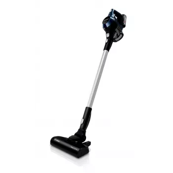 Bosch Serie 6 BBS611PCK belaidis dulkių siurblys/elektrinė šluota 2-in-1 Baterija Sausas Higieninis filtras Be maišelio Mėlynas 2,5 Ah
