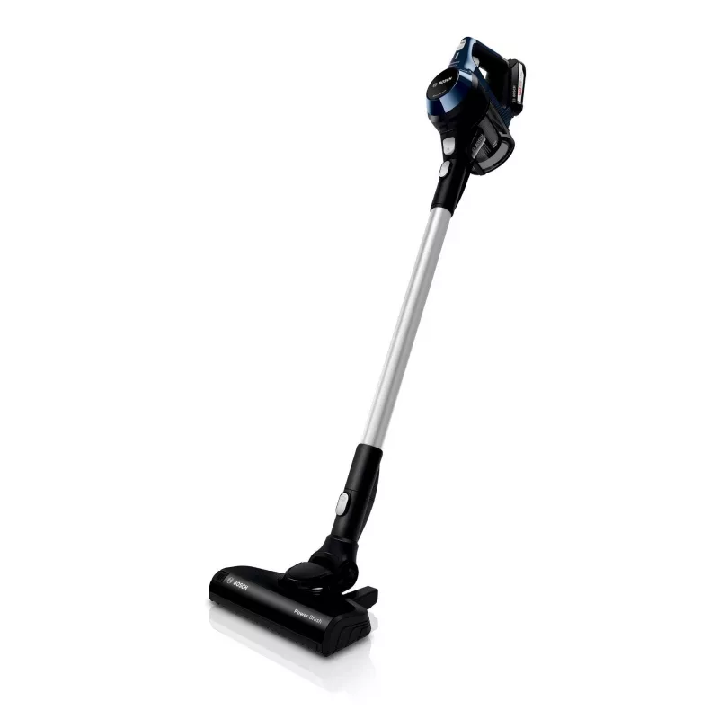 Bosch Serie 6 BBS611PCK belaidis dulkių siurblys/elektrinė šluota 2-in-1 Baterija Sausas Higieninis filtras Be maišelio Mėlynas 2,5 Ah