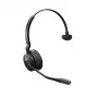 Jabra Engage 55 - USB-A UC Mono, EMEA/APAC, belaidės, biurui/skambučių centrui, 57 g, ausinės, juodos, titano