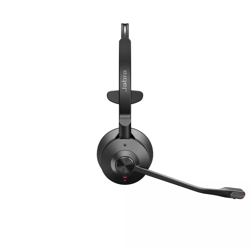Jabra Engage 55 - USB-A UC Mono, EMEA/APAC, belaidės, biurui/skambučių centrui, 57 g, ausinės, juodos, titano