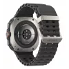 Samsung Galaxy Watch Ultra 3,81 cm (1,5 colio) AMOLED 47 mm skaitmeninis 480 x 480 pikselių jutiklinis ekranas 4G sidabrinis Wi-Fi GPS (palydovinis)