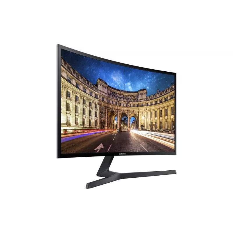Samsung C24F396FHR kompiuterio monitorius 59,7 cm (23,5 col.) 1920 x 1080 pikseliai Full HD LED juodas