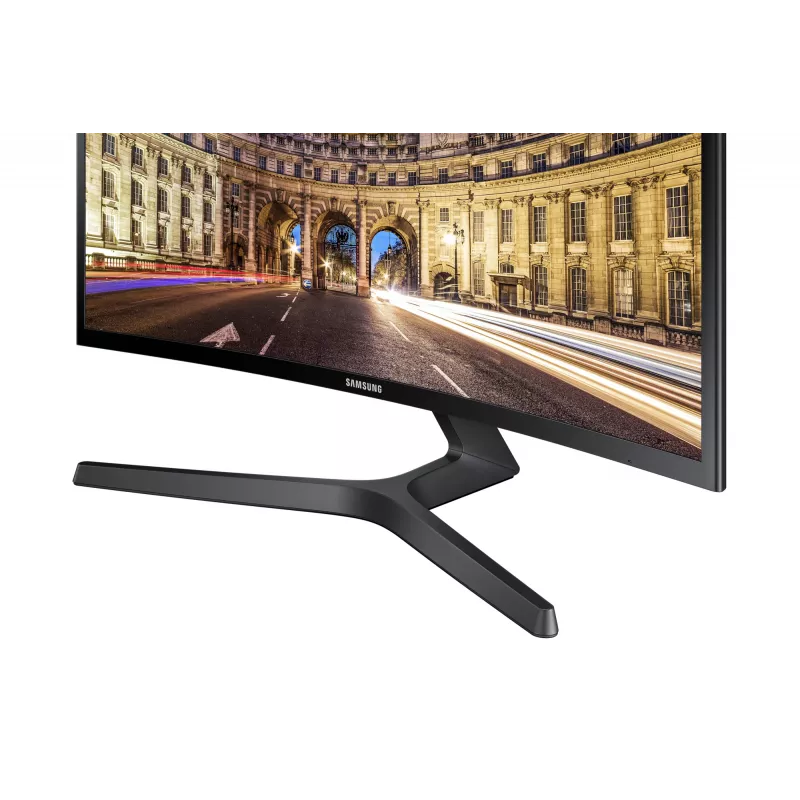 Samsung C24F396FHR kompiuterio monitorius 59,7 cm (23,5 col.) 1920 x 1080 pikseliai Full HD LED juodas